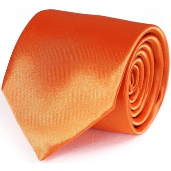 Vêtements Homme Cravates et accessoires Dandytouch Cravate unie Orange