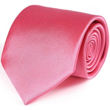 Vêtements Homme Cravates et accessoires Dandytouch Cravate unie Rose