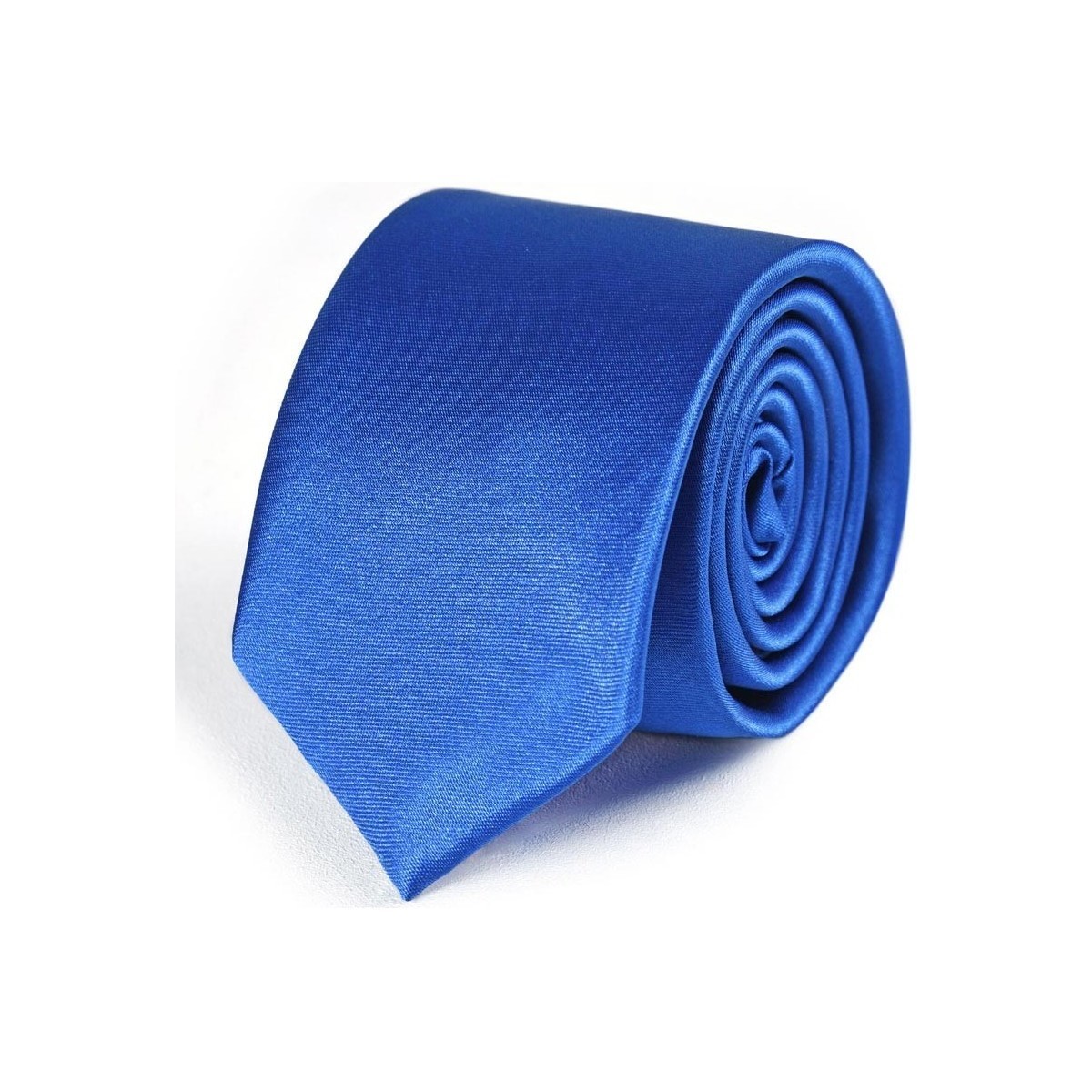 Vêtements Homme Cravates et accessoires Dandytouch Cravate Slim unie Bleu