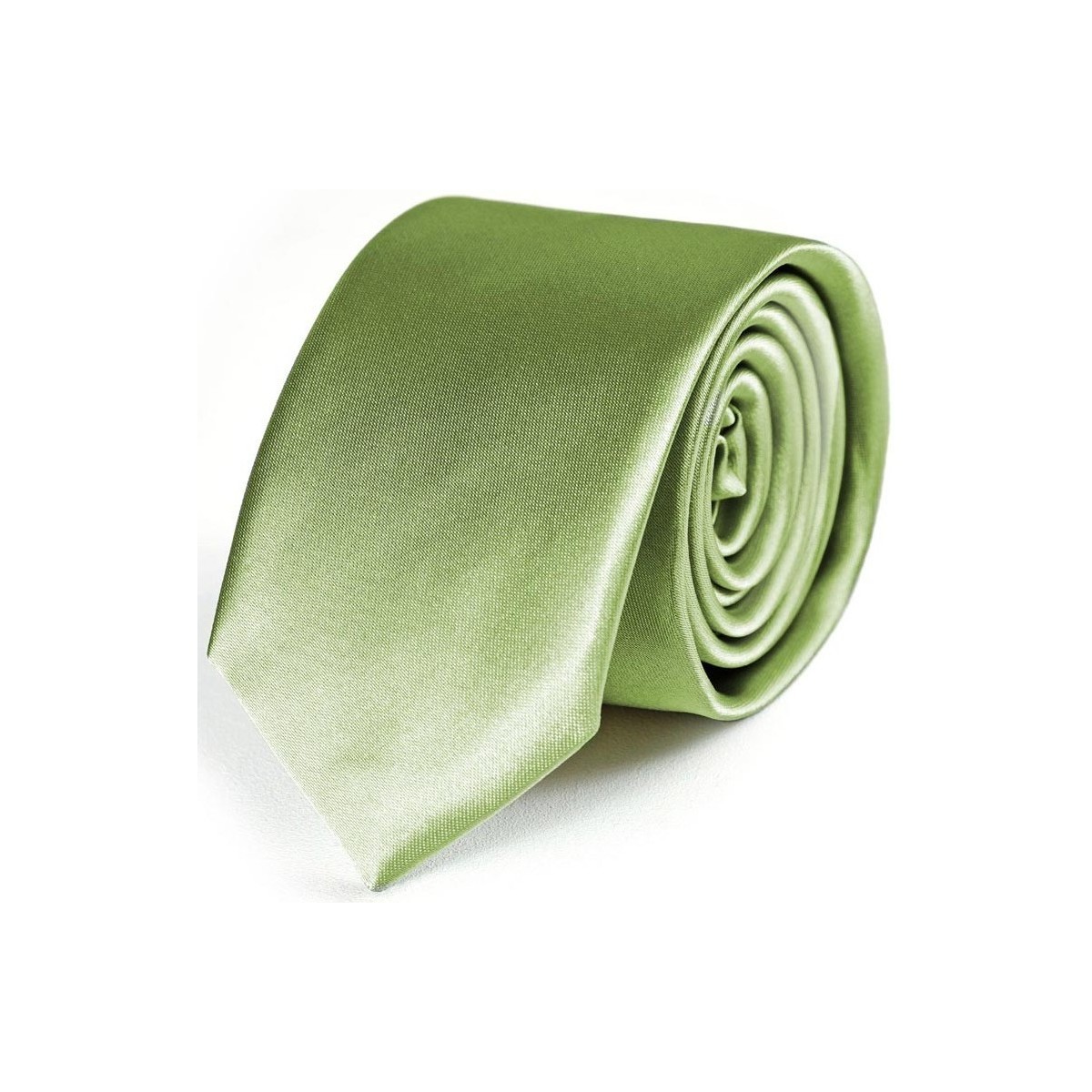 Vêtements Homme Cravates et accessoires Dandytouch Cravate Slim unie Vert