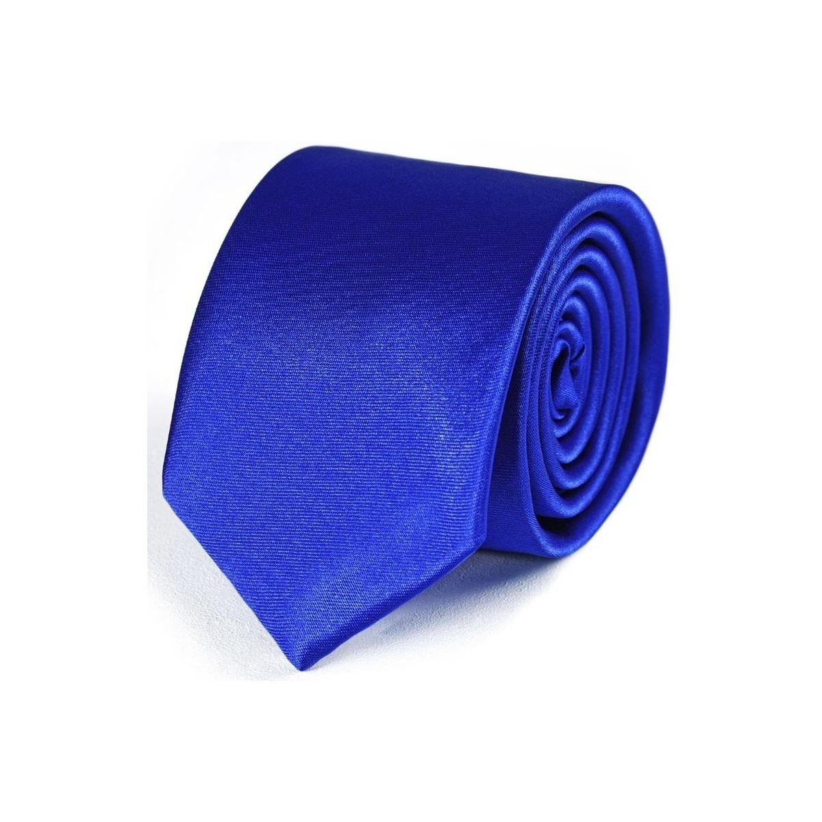Vêtements Homme Cravates et accessoires Dandytouch Cravate Slim unie Bleu