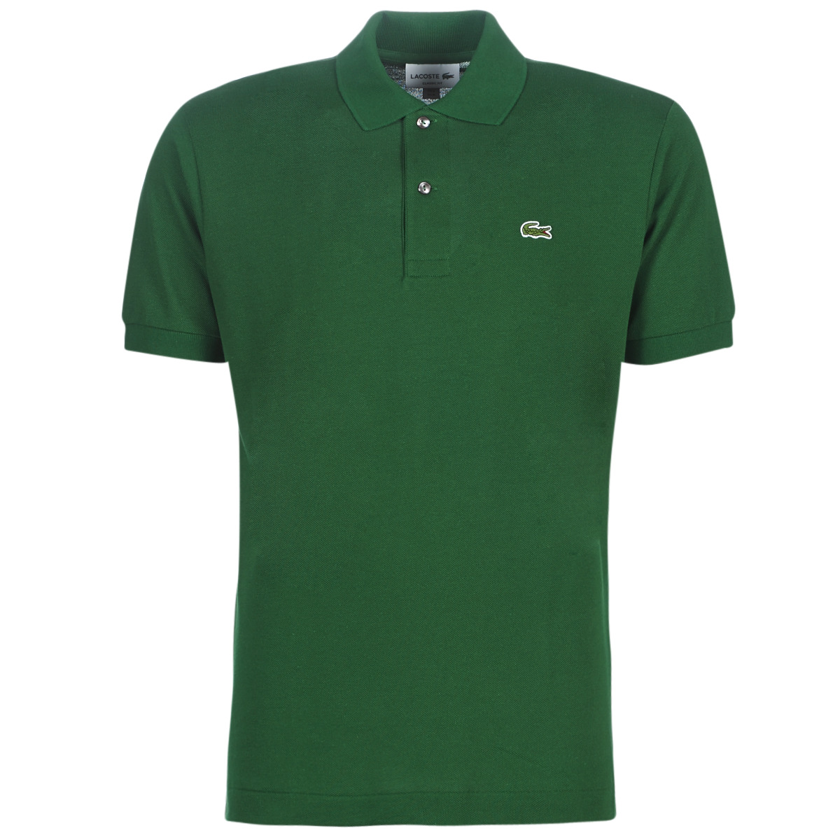 Vêtements Homme Lacoste Grå t-shirt med bröstficka POLO L12 12 CLASSIQUE Vert