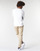 Vêtements Homme T-shirts manches longues Lacoste TH6712 Blanc