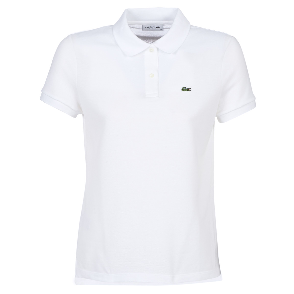 Vêtements Femme Lacoste pique-polo Stripe Golf Polo Shirt PF7839 Classic Blanc