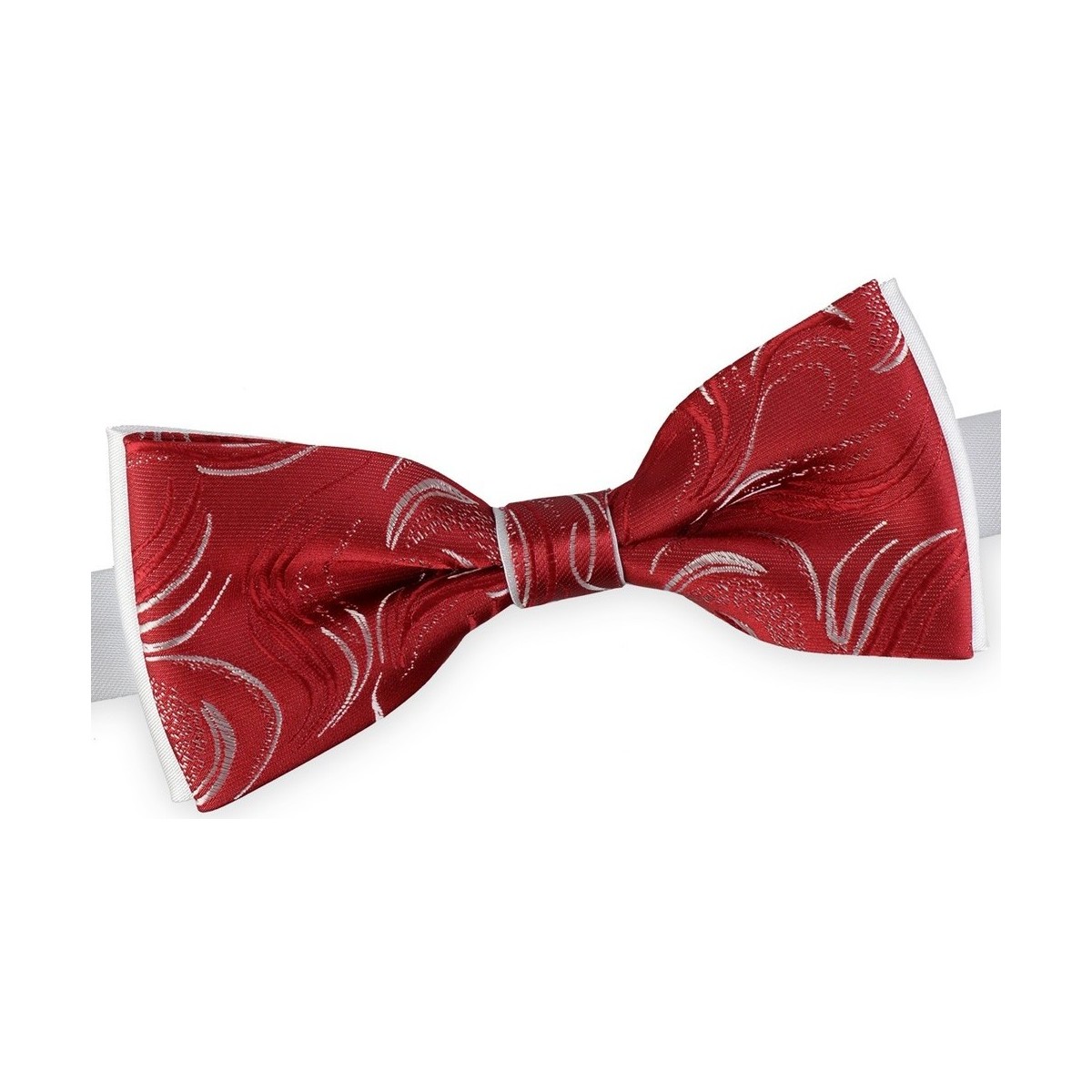 Vêtements Homme Cravates et accessoires Dandytouch Noeud papillon Kasimir Rojo Blanc