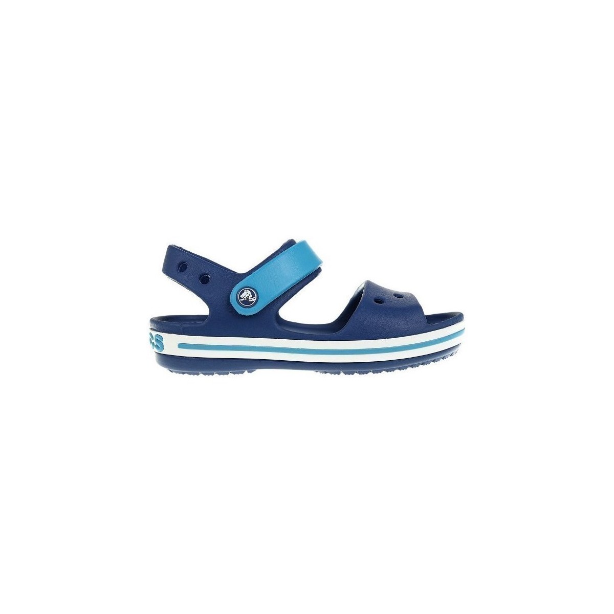 Chaussures Enfant Сабо crocs Sandale classic clog кроксы классические белые 10001 white Crocs Sandale Crocband Bleu