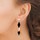 Montres & Bijoux Femme Boucles d'oreilles Sc Crystal B1816-ORROSE Doré