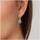 Montres & Bijoux Femme Boucles d'oreilles Sc Crystal BP058-B1220-BO-ARGENT Argenté