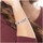 Montres & Bijoux Femme Bracelets Sc Crystal B1144-ROSE Argenté