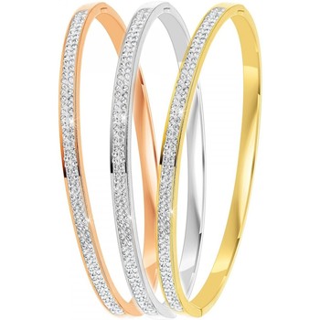 Objets de décoration Femme Bracelets Sc Crystal B1715-TRIO Argenté