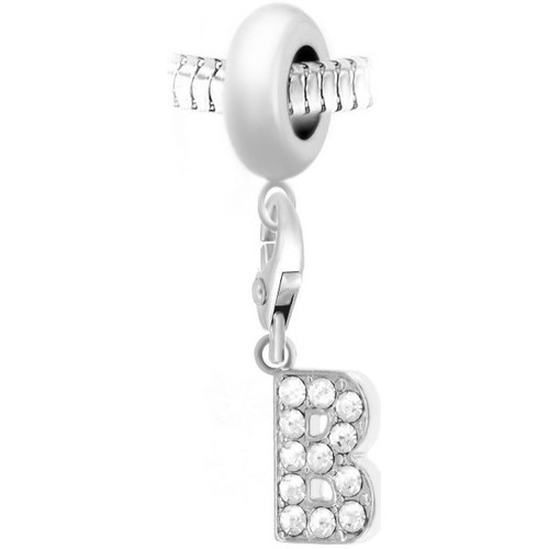 Housses de couettes Femme Bracelets Sc Crystal BEA0044+CH0015-ARGENT Argenté