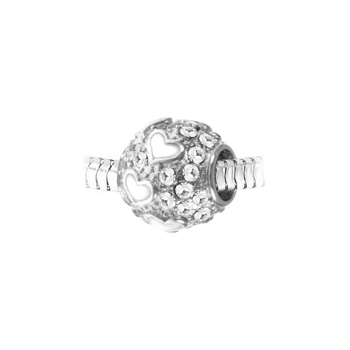 Montres & Bijoux Femme Bracelets Sc Crystal BEA0209-BLANC Blanc