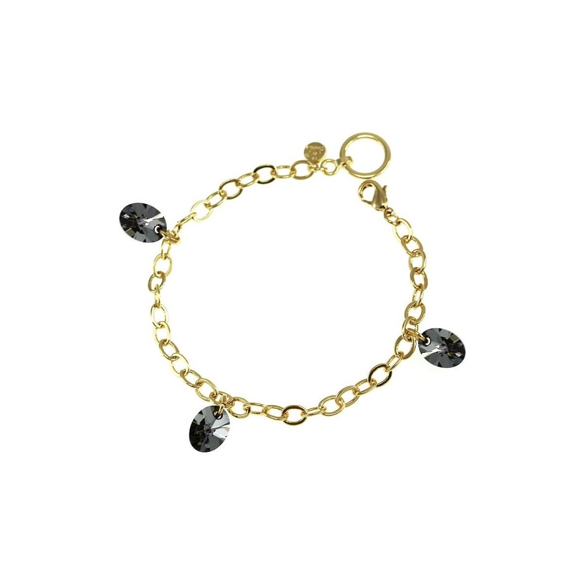 Toujours à carreaux Bracelets Sc Crystal BS008-SB056-SINI Argenté