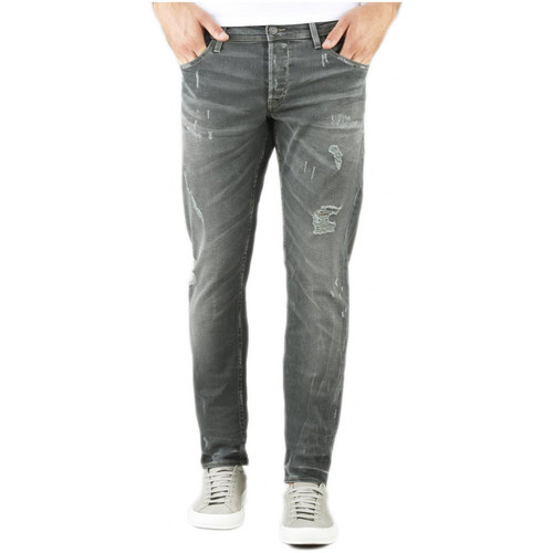 Vêtements Homme Bonnets Calvin Klein Jeans Jeans Homme 711 WSS238 Gris Destroy Gris