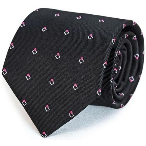 Vêtements Homme Cravates et accessoires Dandytouch Cravate Diam Noir