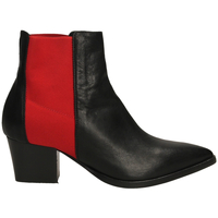 Chaussures Femme Bottines Lemaré TEXAS CON ELASTICO neros-nero-rosso
