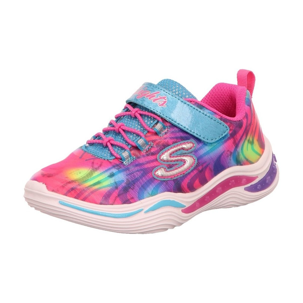 Chaussures Fille Fitness / Training Skechers  Multicolore
