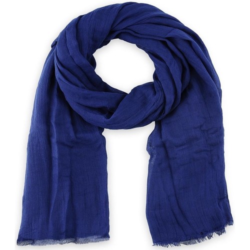 Allée Du Foulard Chèche Touch Bleu - Accessoires textile echarpe 19,90 €
