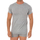 Vêtements Homme T-shirts manches courtes Kisses&Love 1003-GRIS-JASPE Gris