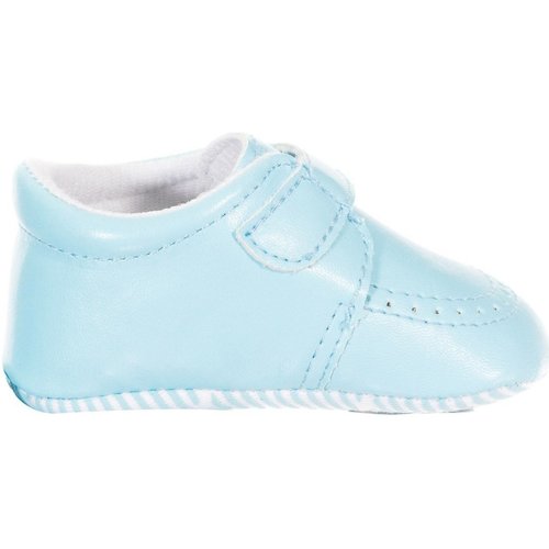 Chaussures Garçon Chaussons bébés Le Petit Garçon C-6-CELESTE Bleu