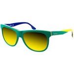 These sunglasses Navy are clean and new