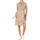 Vêtements Femme Robes courtes La Martina KWD002-F3036 Marron