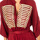 Vêtements Femme Robes longues La Martina LWDG30-06073 Rouge