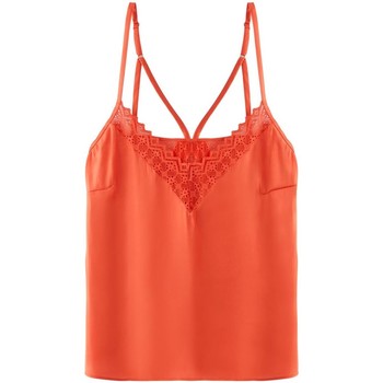 Vêtements Femme Débardeurs / T-shirts sans manche Pomm'poire Top orange Culottée orange