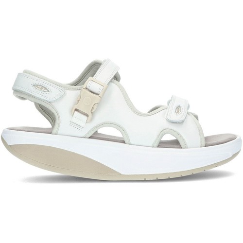 Chaussures Femme Plaids / jetés Mbt Sandales  KISUMU 3S Blanc