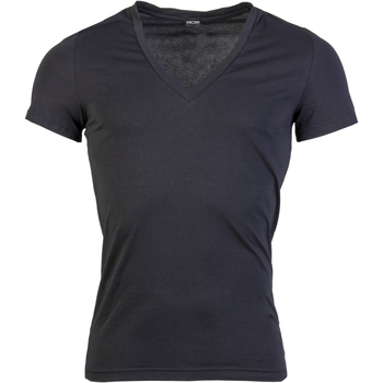 Vêtements Homme T-shirts & Polos Hom Tee-shirt coton col V Supreme NOIR