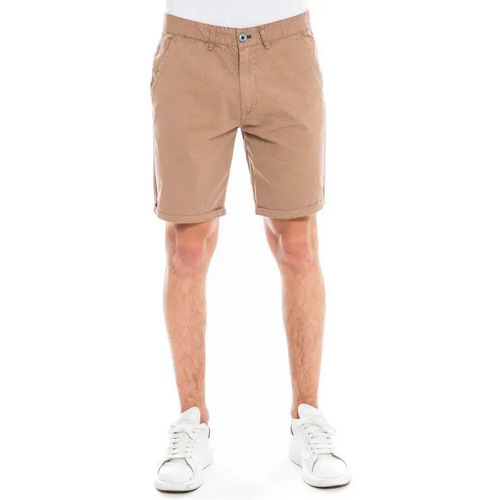 Vêtements holmes Shorts / Bermudas Waxx Short Chino SUNLIT Marron