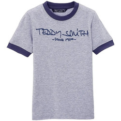 Vêtements Garçon T-shirts Jacket manches courtes Teddy Smith 61002433D Gris