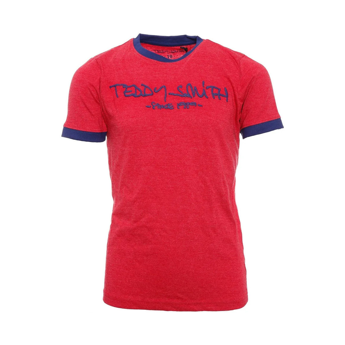 Vêtements Garçon T-shirts manches courtes Teddy Smith 61002433D Rouge