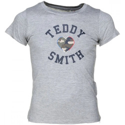 Vêtements Fille T-shirts manches courtes Teddy Smith 51005733D Gris