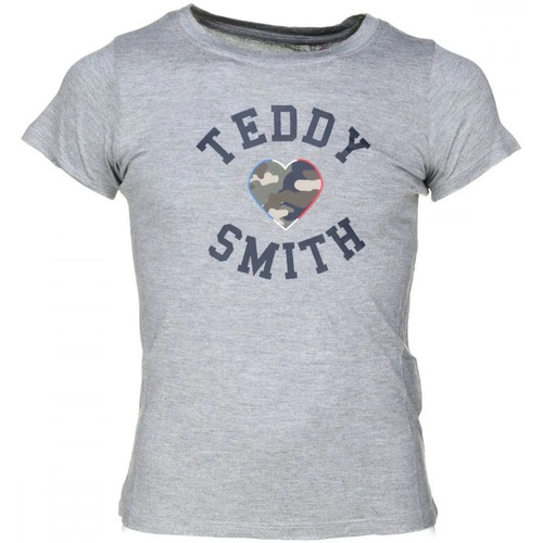 Vêtements Fille Dot Print Regular Fit Shirt Teddy Smith 51005733D Gris