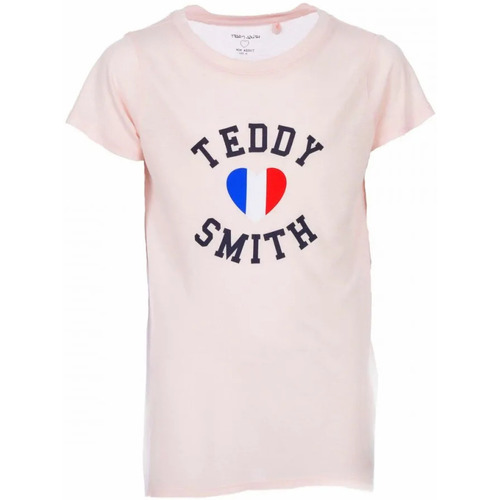 Vêtements Fille Walk In The City Teddy Smith 51005733D Rose