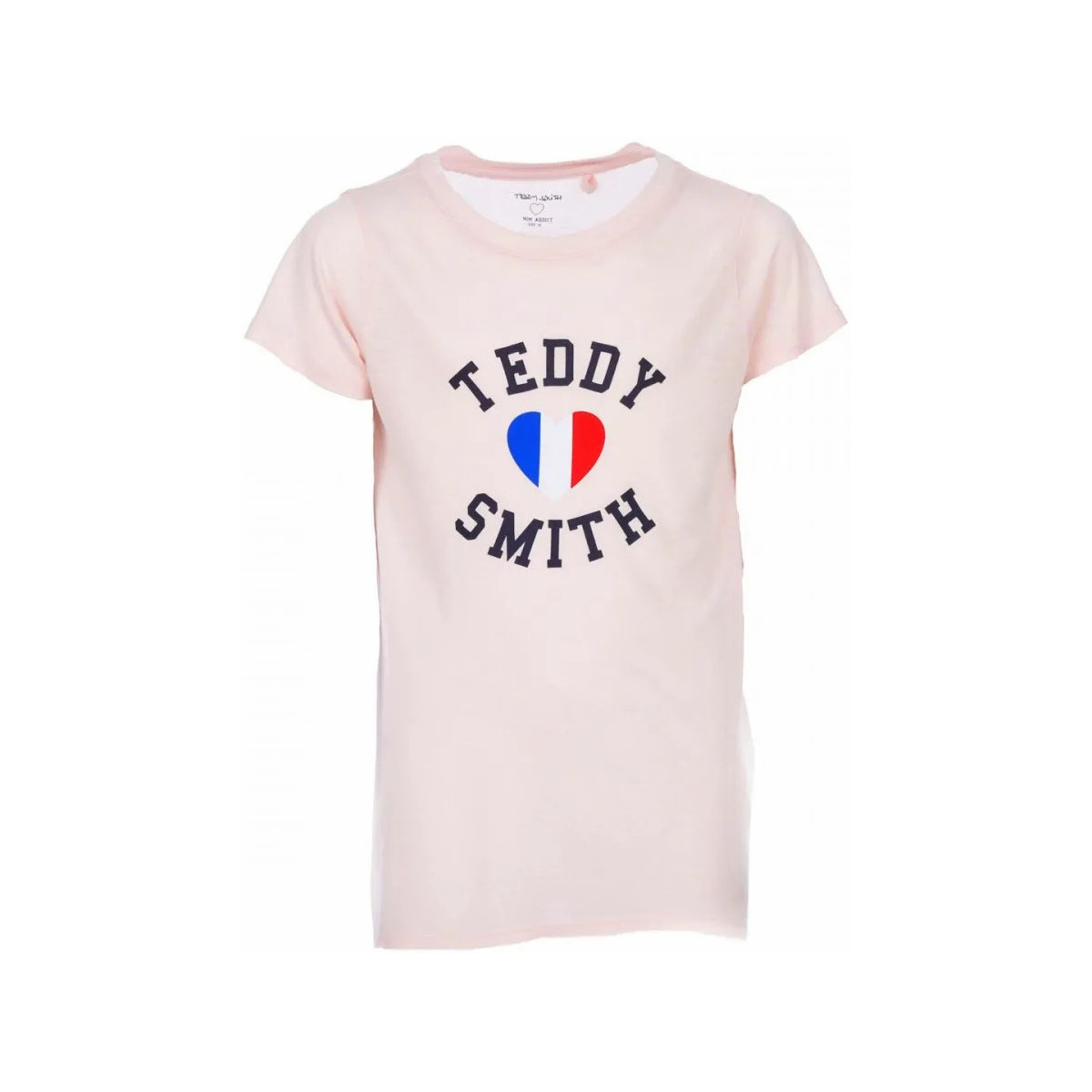 Vêtements Fille T-shirts manches courtes Teddy Smith 51005733D Rose