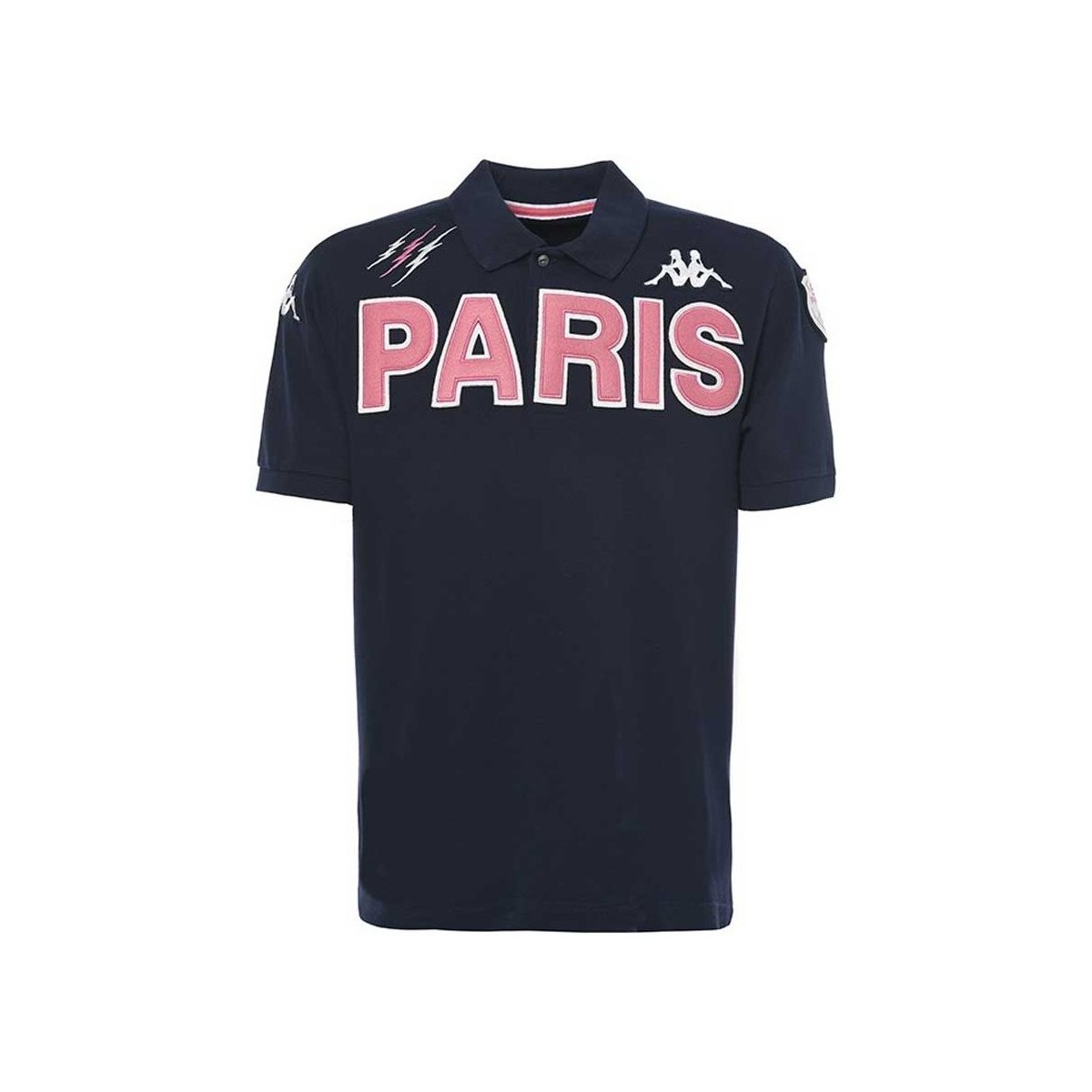 Vêtements T-shirts & Polos Kappa POLO RUGBY STADE FRANÇAIS PARI Bleu