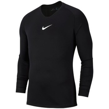 Vêtements Homme T-shirts manches courtes Nike Dry Park First Layer Noir, Blanc