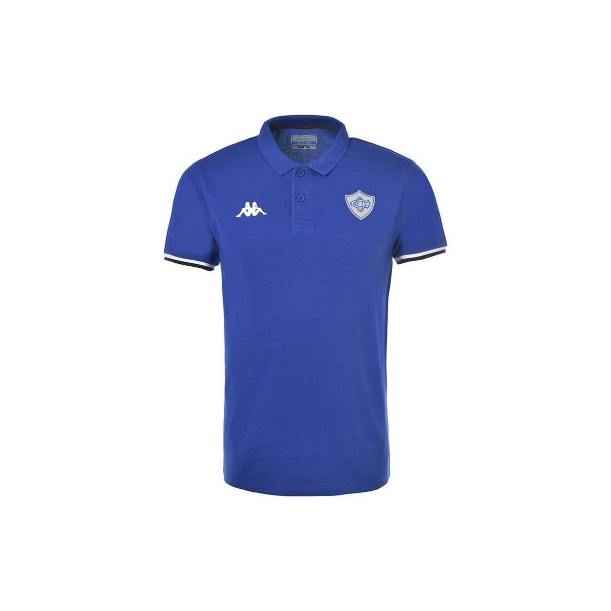 Vêtements T-shirts & Polos Kappa POLO RUGBY CASTRES OLYMPIQUE A Blanc
