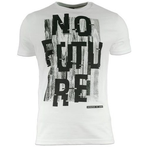 Vêtements Homme T-shirts manches courtes Monotox NO Future Dirt 2019 Blanc