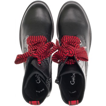 Chaussures Gabor cuir talonblock Noir - Chaussures Boot Femme 120 
