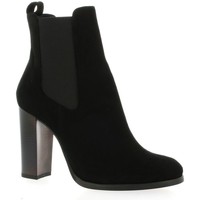 Chaussures Femme Bottines Vidi Studio 001-P Boots cuir velours Noir
