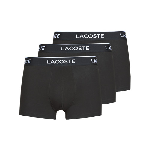 Boxers Lacoste 5H3389-031 X3 Noir - Livraison Gratuite 