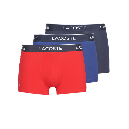 Sous-vêtements Homme Boxers Lacoste 5H3389-W64 X3 Marine / Rouge / Bleu