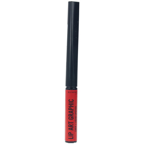Beauté Femme Rouges à lèvres Rimmel London Lip Art Graphic Liner&liquid Lipstick 610-hot Spot 