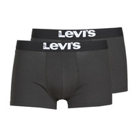 Sous-vêtements Homme Boxers Levi's MEN SOLID TRUNK PACK X2 Noir