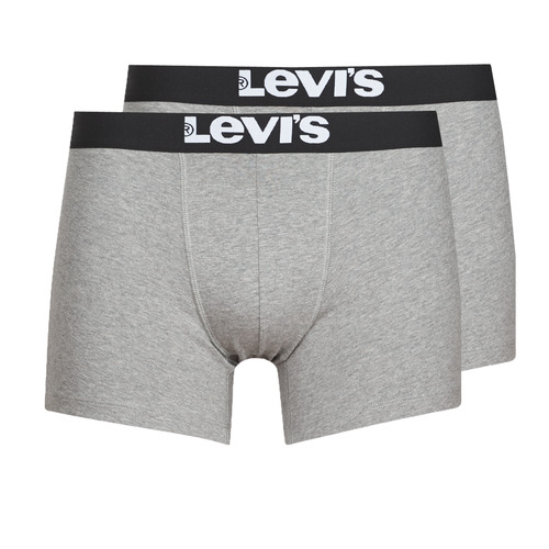 Levi's MEN SOLID BASIC PACK X2 Gris - Sous-vêtements Boxers Homme 22,95 €