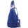 Sacs Femme Sacs porté main Patrick Blanc Sac trapèze  motif - Bleu marine Multicolore