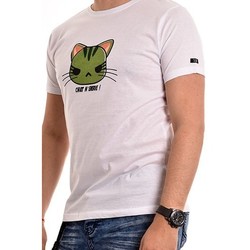 Vêtements T-shirts & Polos Ritchie T-shirt coton organique NAMANGA Blanc